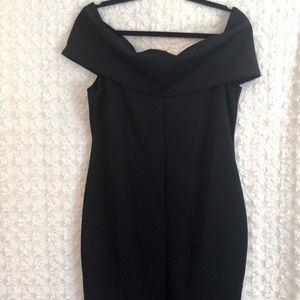Black Off-Shoulder Dress